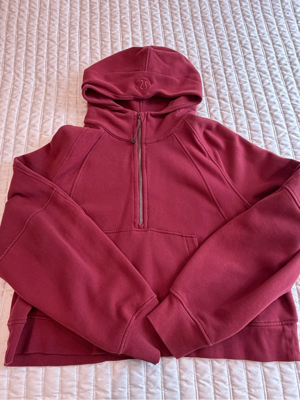 lululemon deep rose pullover hoodie - Picture 4 of 6